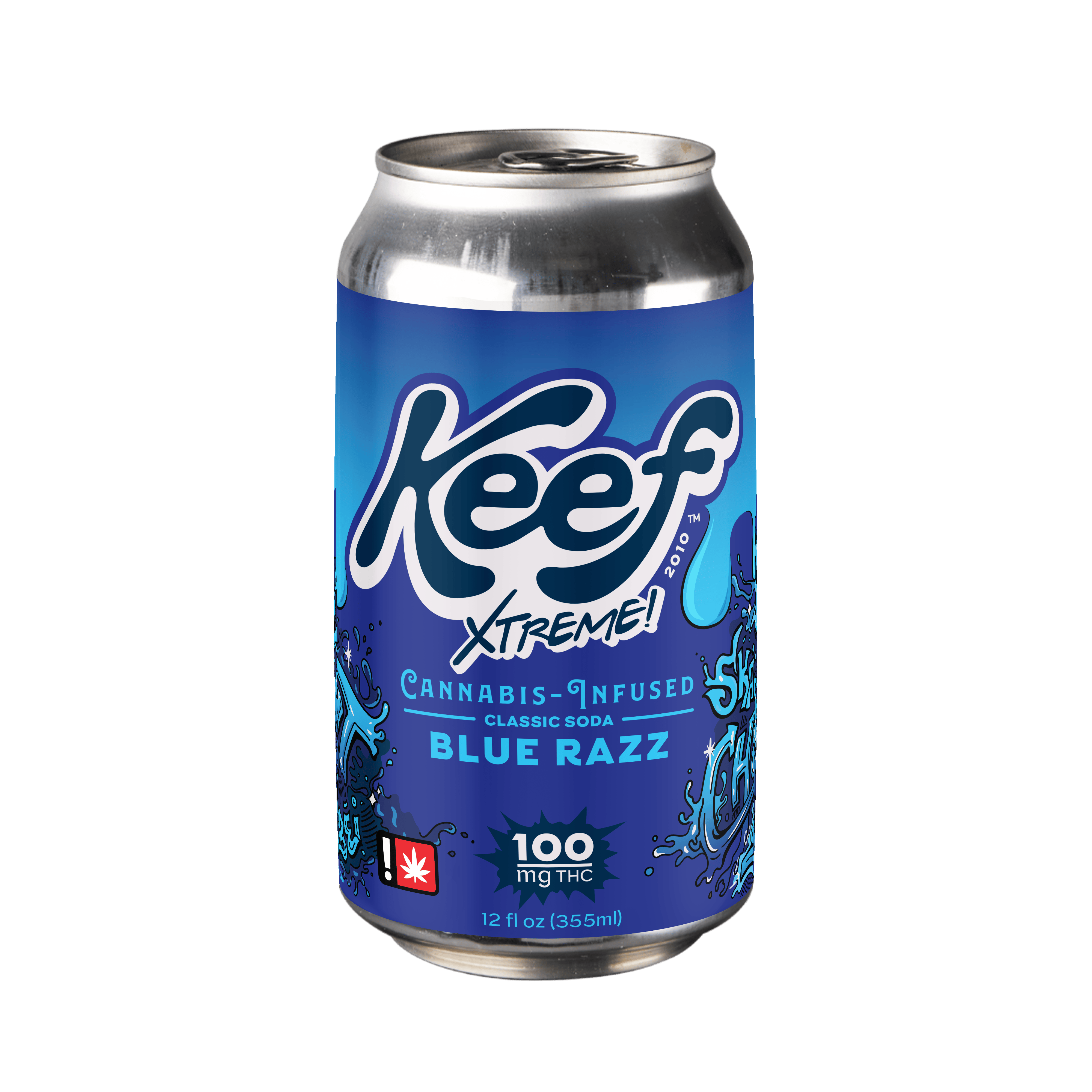 Keef Brands - Keef Classic Soda Blue Razz Xtreme - 100mg - 1