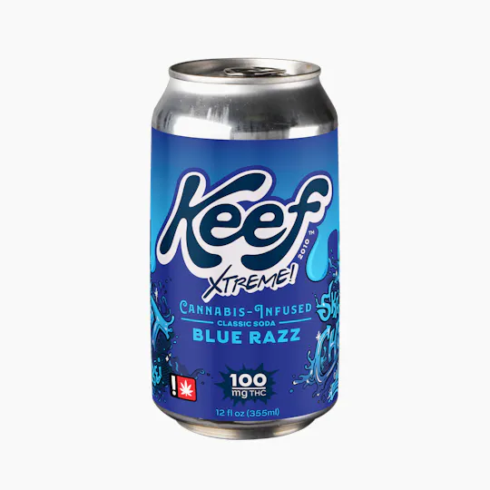 Keef Brands - Keef Classic Soda Blue Razz Xtreme - 100mg - 1