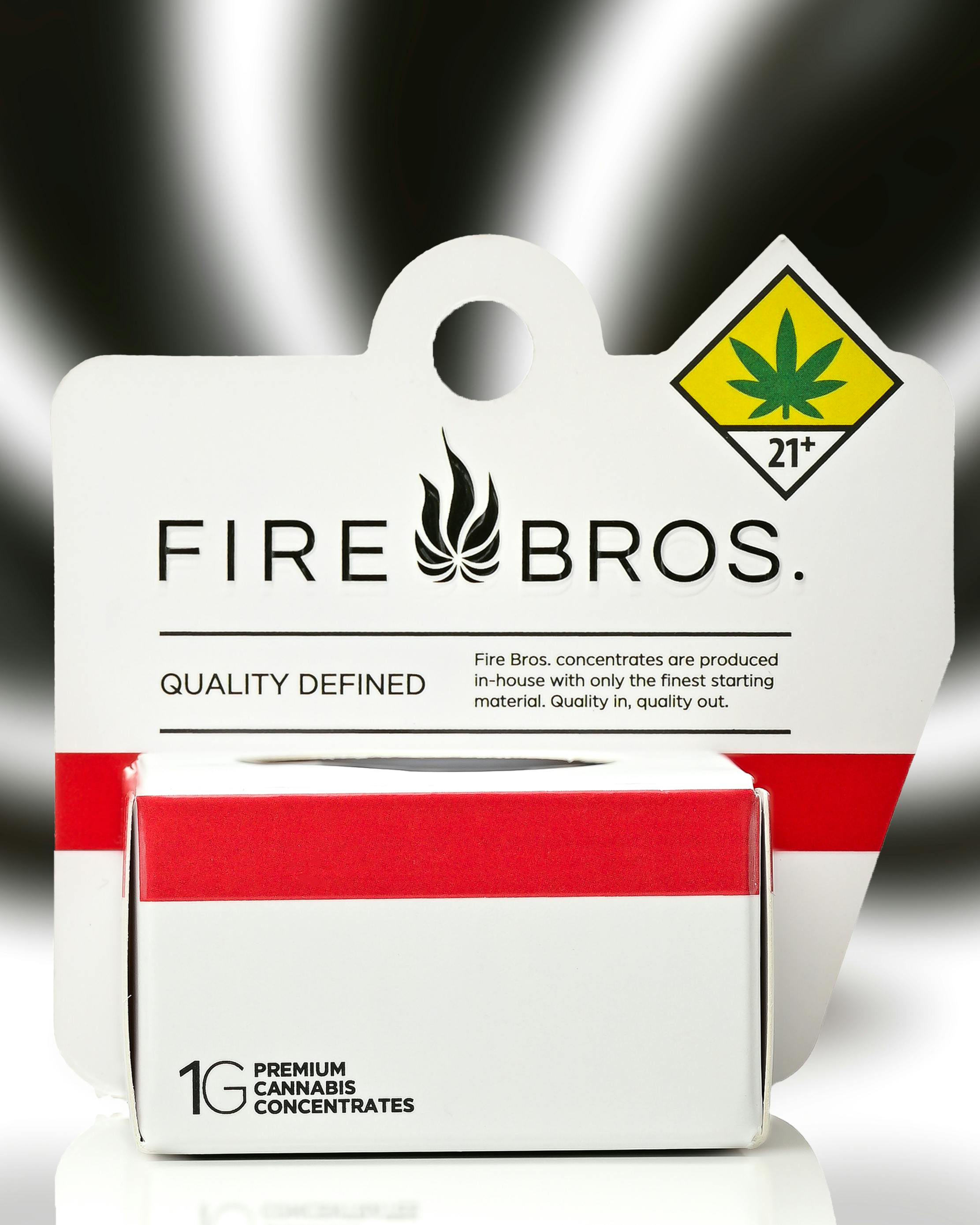 Fire Bros. - Strawberry-Banana Haze | Gold Tier Live Resin | 1g - 1