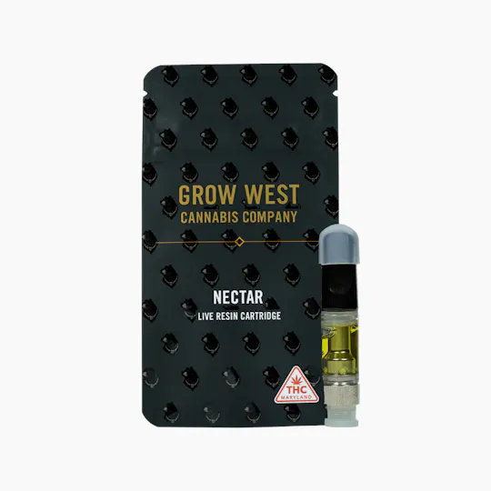 Grow West Cannabis Company - A-Train | Nectar | Live Resin Cartridge | 1g - 1