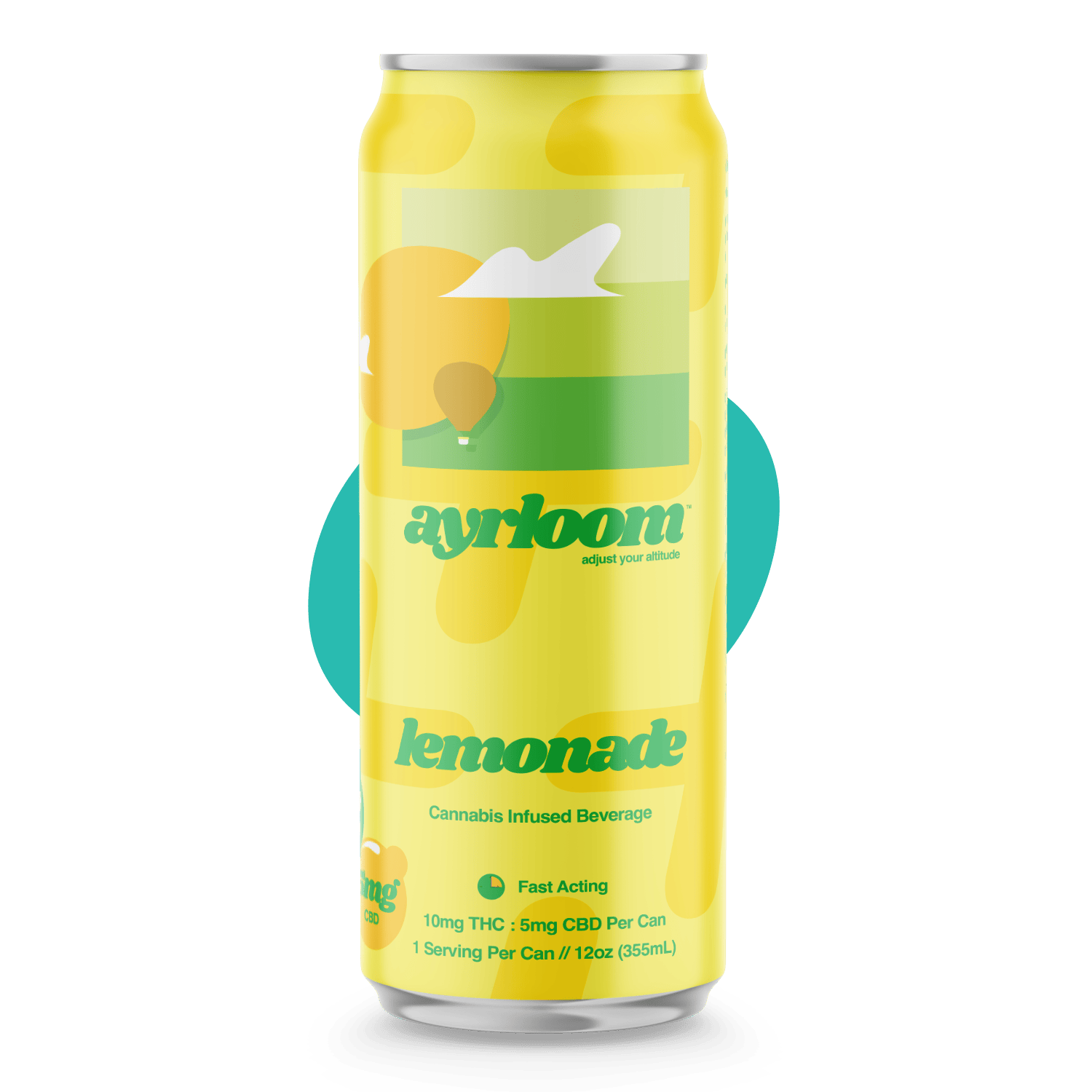 ayrloom - ayrloom | Lemonade | 2:1 | 10MG THC : 5MG CBD - 1