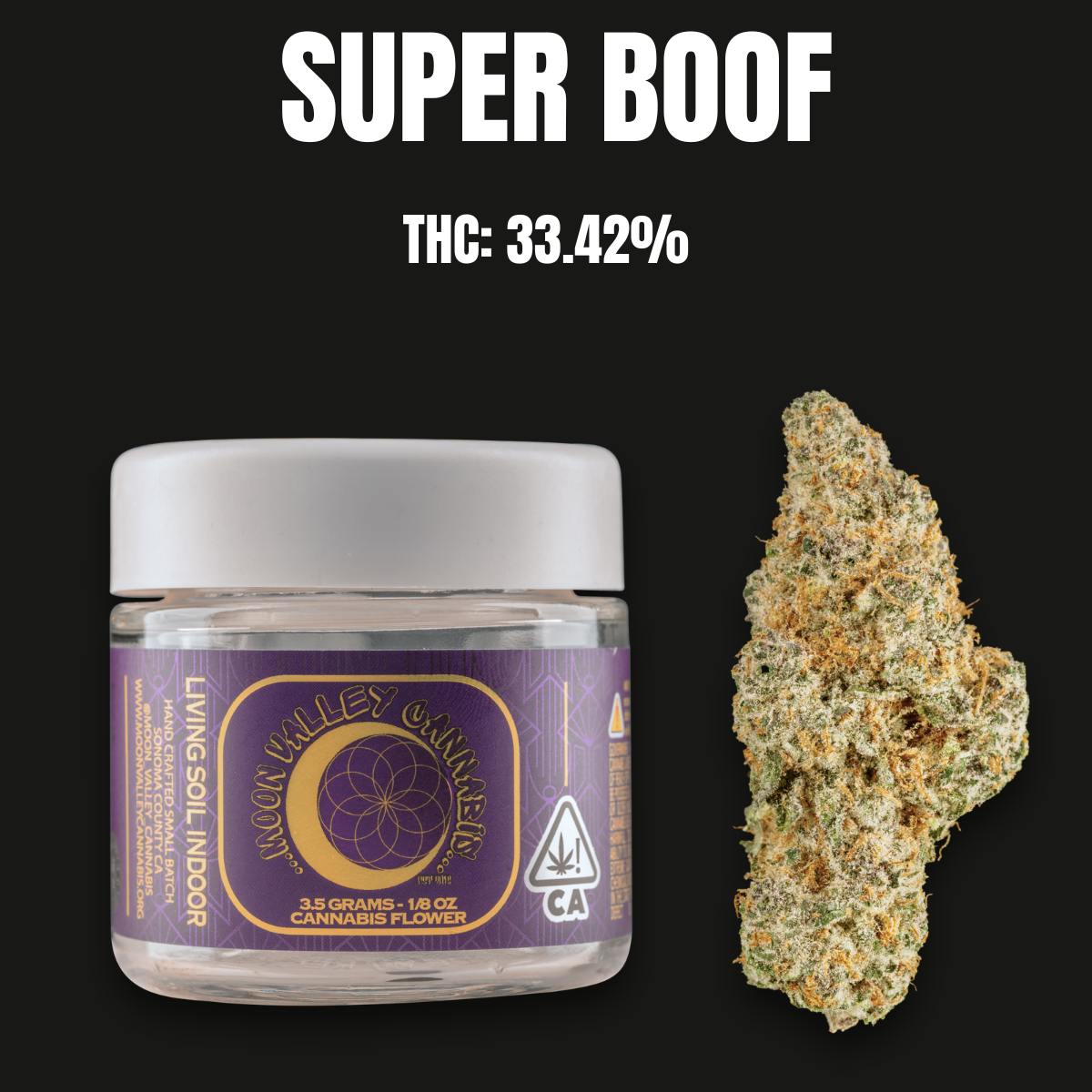 Moon Valley Cannabis - Super Boof | Big Buds | 3.5g - 1