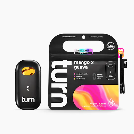 turn - Mango x Guava | Botanica Blends | AIO | Indica (1) - 1