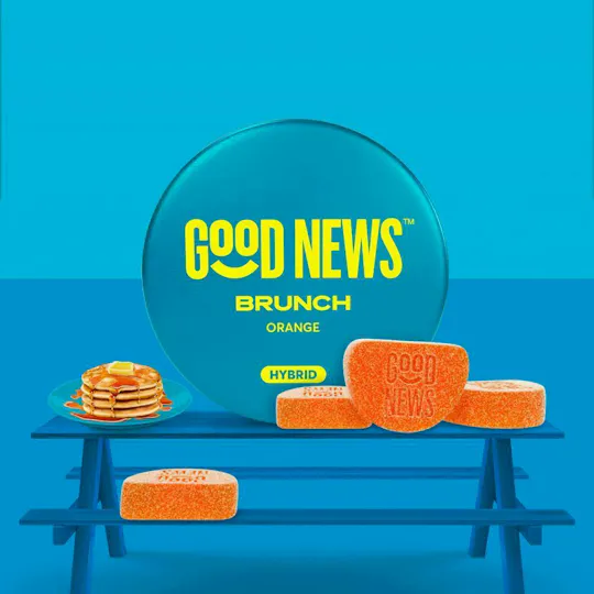 Good News - Brunch Orange Gummies | 100mg | 10ct | 10mg/ea - 1