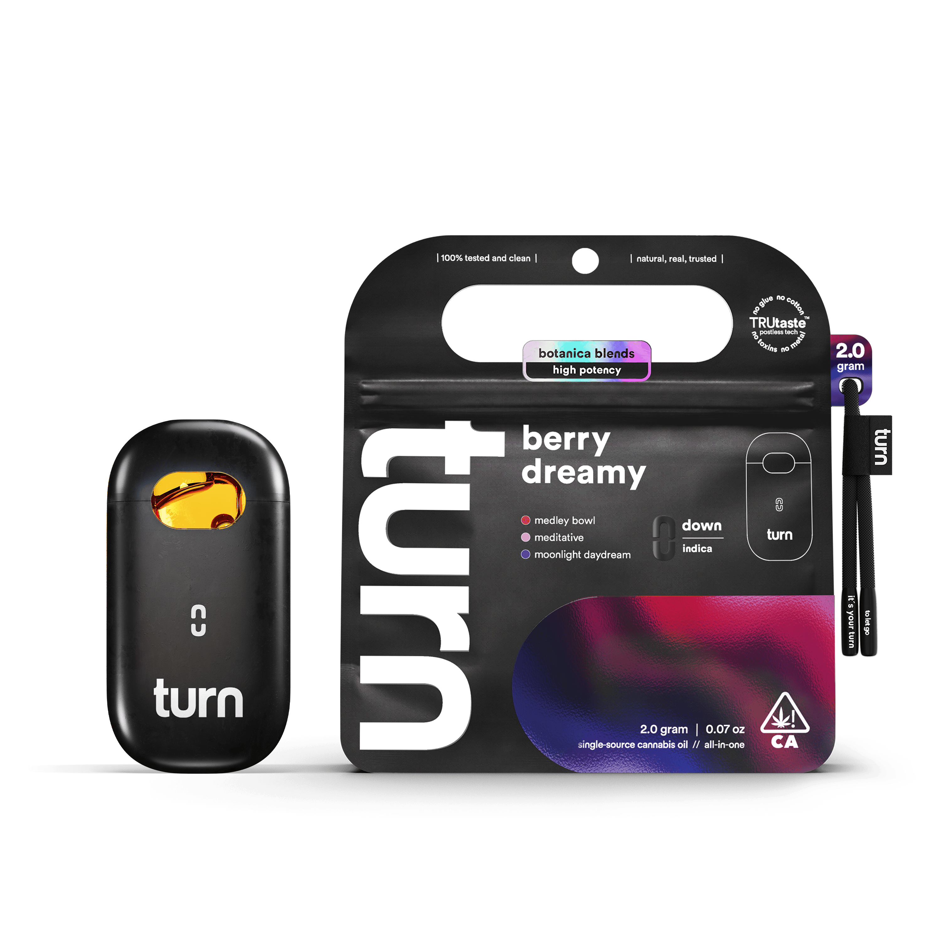 turn - Berry Dreamy | Botanica Blends | AIO | Indica - 1