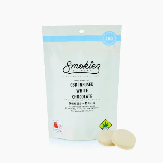 Smokiez Edibles - CBD Infused White Chocolate | 300mg - 1