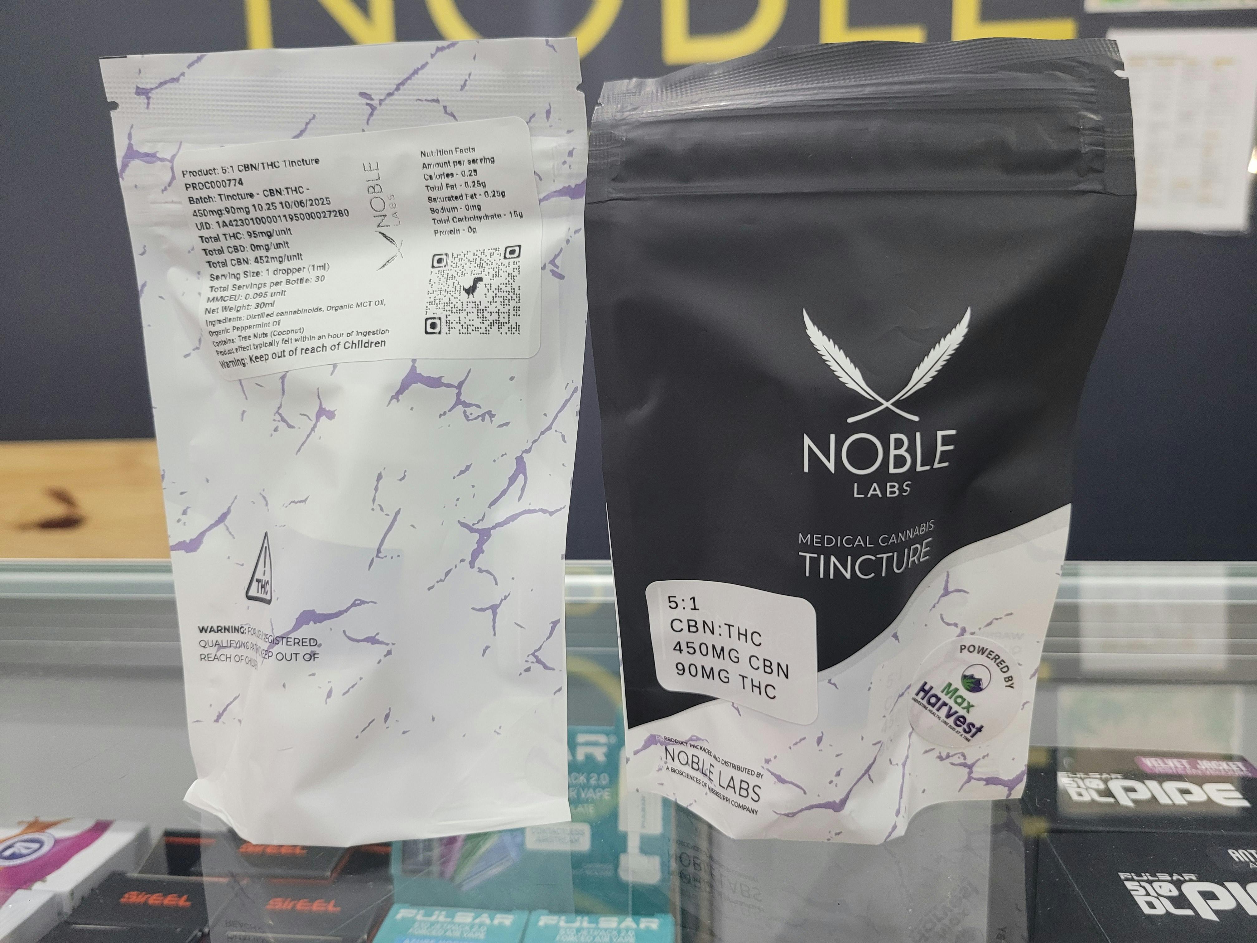 Noble Labs - Noble Labs 5:1 Tincture - CBN - 1
