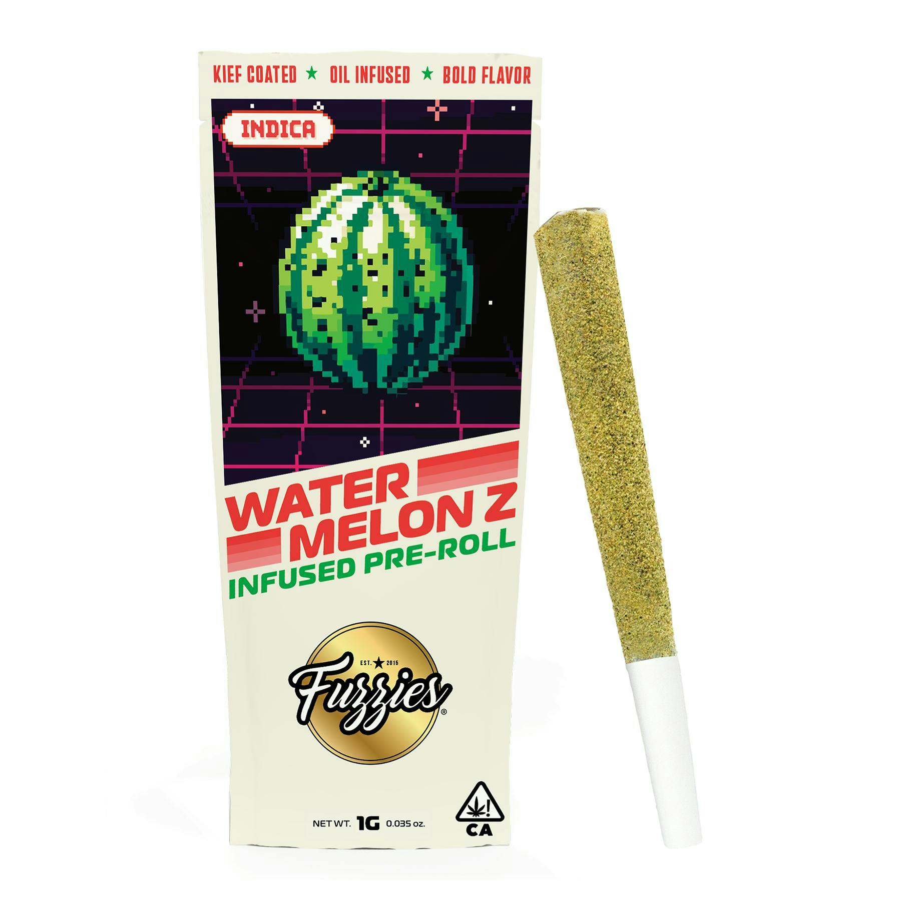 Fuzzies - Fuzzies | Originals | Watermelon Zkittlez | Infused Joint | 1g - 1
