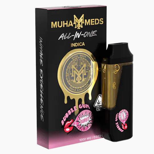 Muha Meds - Muha Meds | Bubblegum Burst | Disposable | 1g - 1