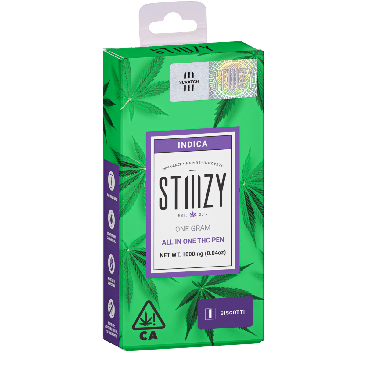 STIIIZY - Vape - BISCOTTI 1G All-In-One - 1