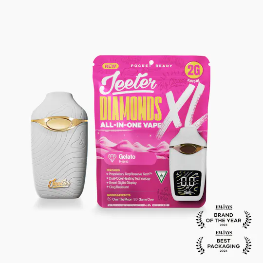 Jeeter - Jeeter | Gelato | Diamonds XL 2G All-In-One Vape - 1