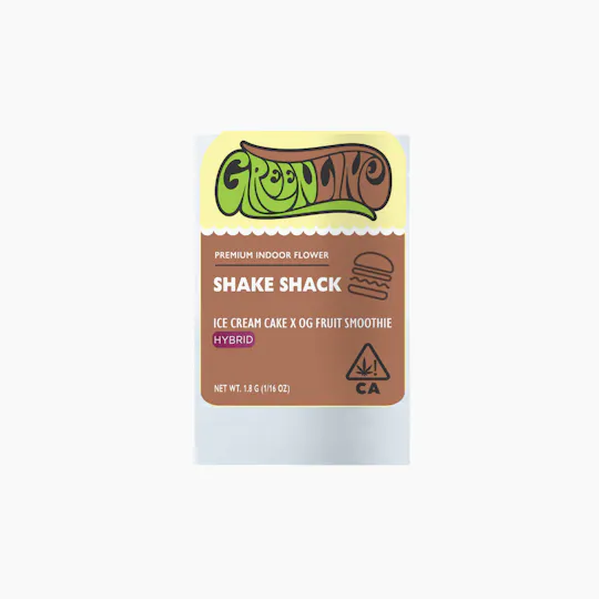 Greenline - Shake Shack - 1/16 oz - Indoor - Indica Hybrid - 1.8g - 1