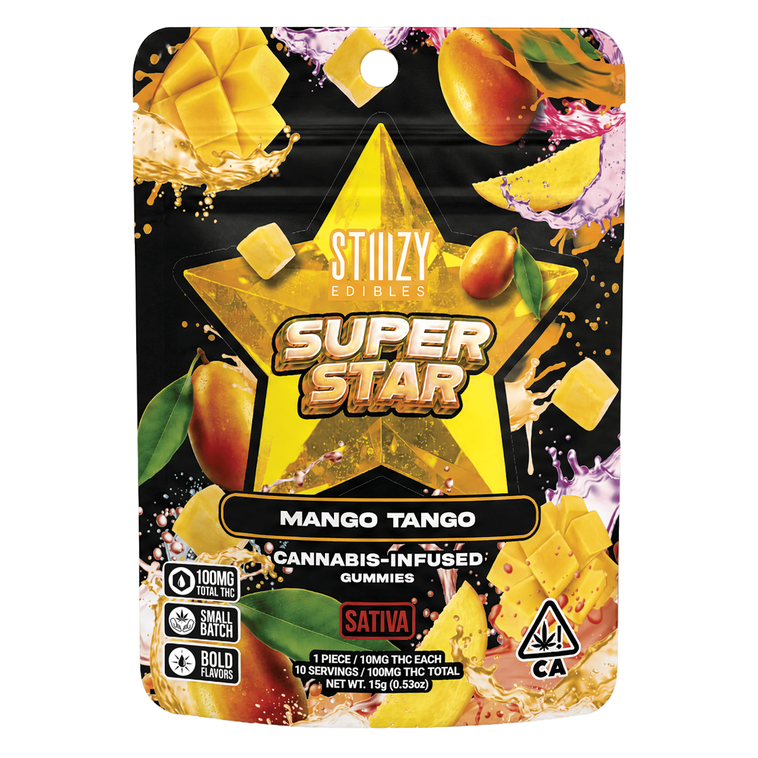 STIIIZY - SUPER STAR Edibles - Mango Tango - 1