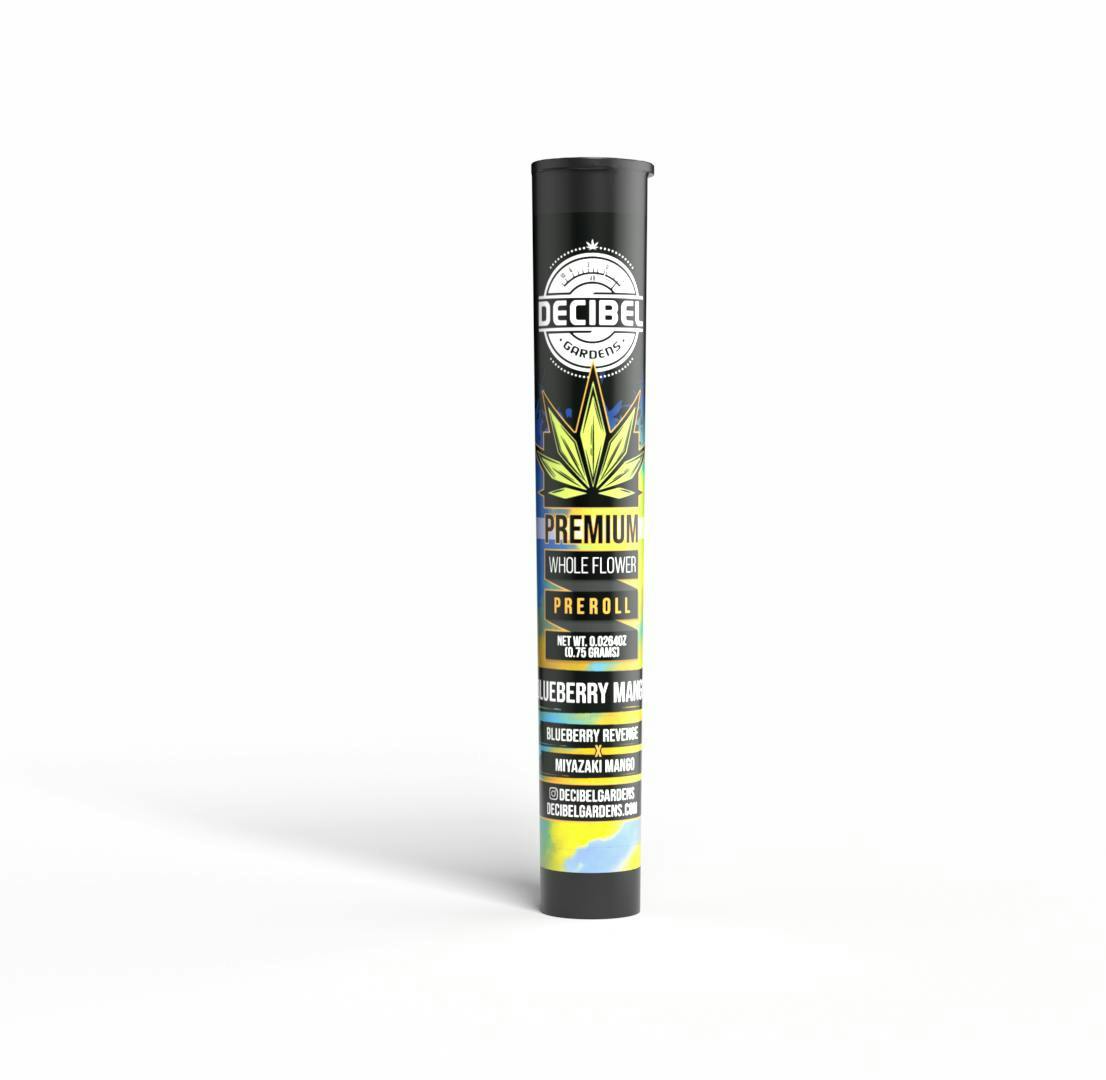 Decibel Gardens - Blueberry Mango | Pre Roll | 0.75g - 1