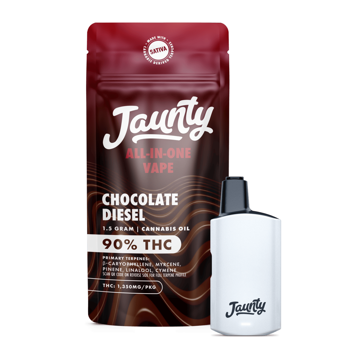 Jaunty - Chocolate Diesel | Disposable | 1.5g - 1