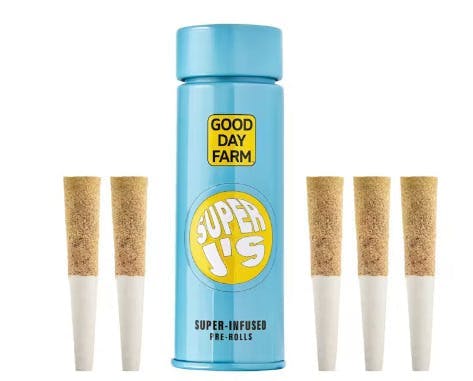 GOOD DAY FARM - Banana Cream Cake x Jealousy | Super J's Infused Minis | 0.5g each | 5pk - 1