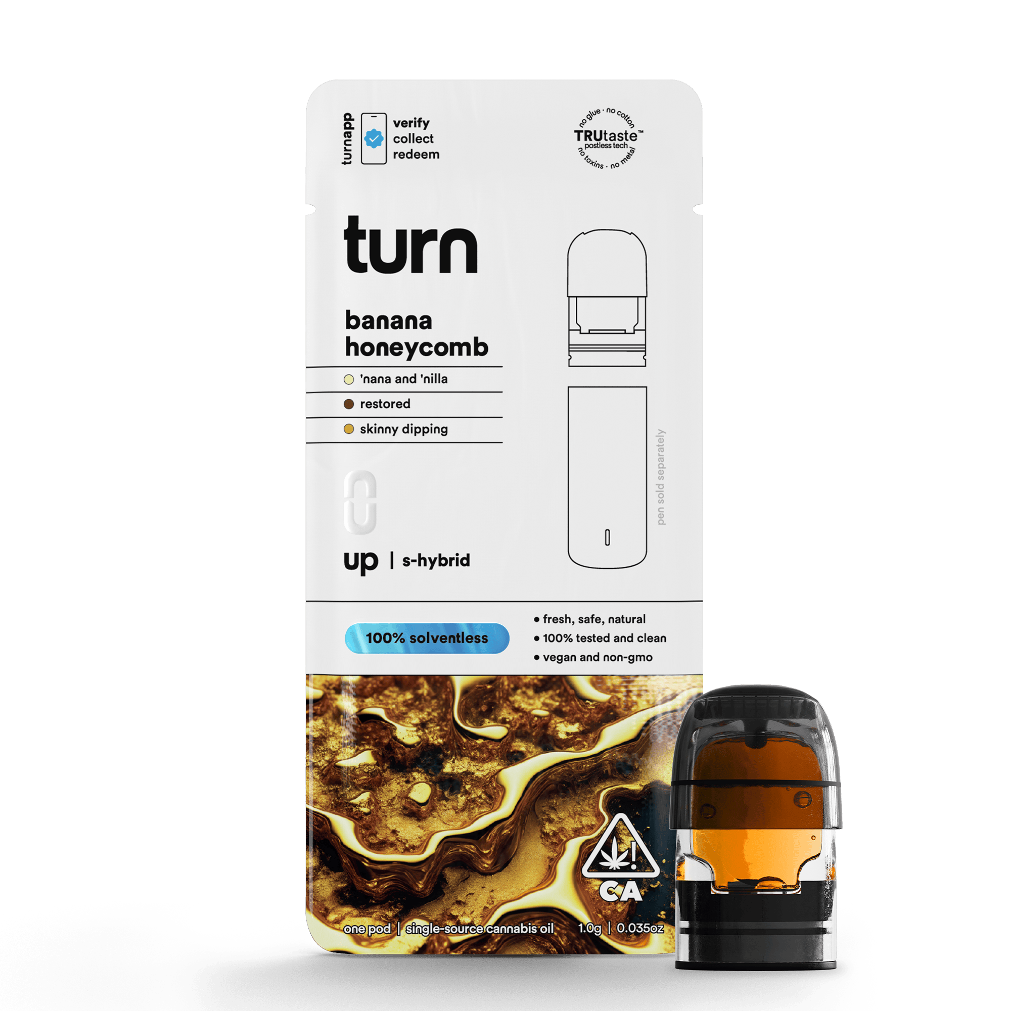 turn - Banana Honeycomb | 100% Solventless | Sativa-Hybrid - 1