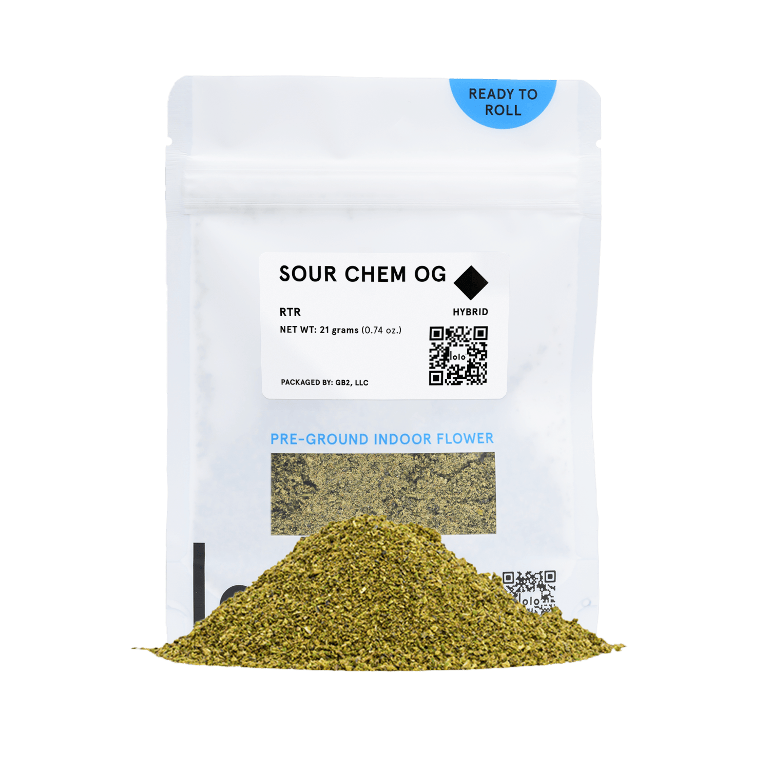 lolo - Sour Chem OG | Indoor Ready To Roll | 21g - 1