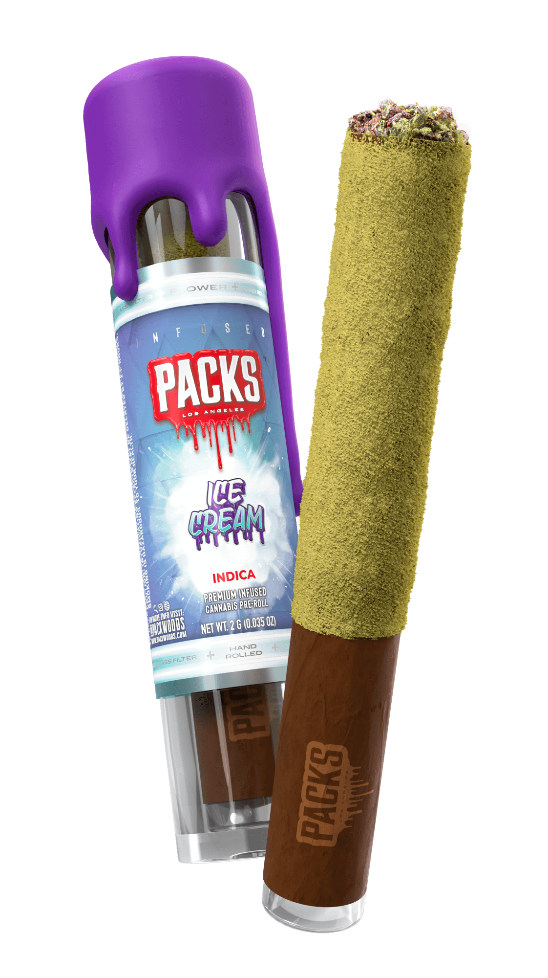 PACKS Los Angeles - Ice Cream | Infused Blunt | 1.67g - 1