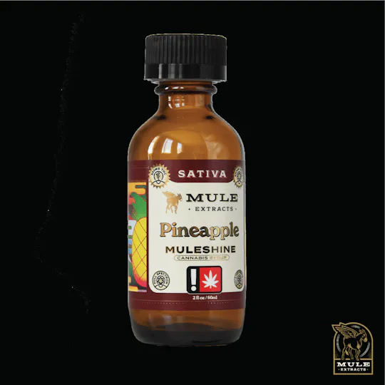 Mule Extracts - Pineapple Muleshine | Infused Syrup | 500mg | 60ml - 1