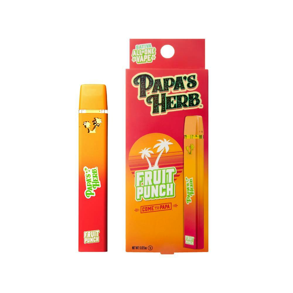 Papa's Herb - Fruit Punch | Disposable | 1g - 1