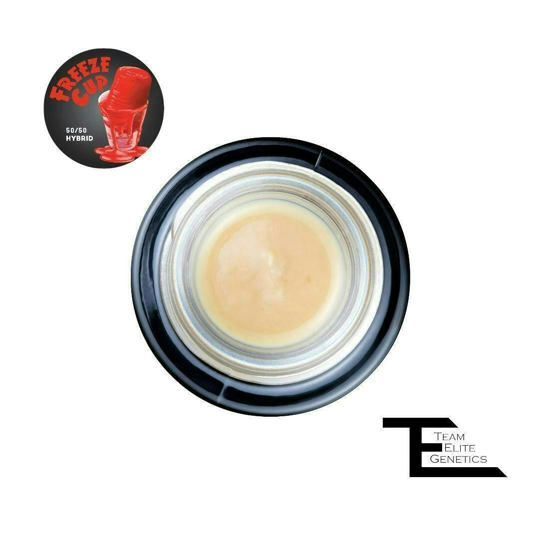 Team Elite Genetics - Freeze Cup | Rosin | Cold Cure Badder | 1g - 1