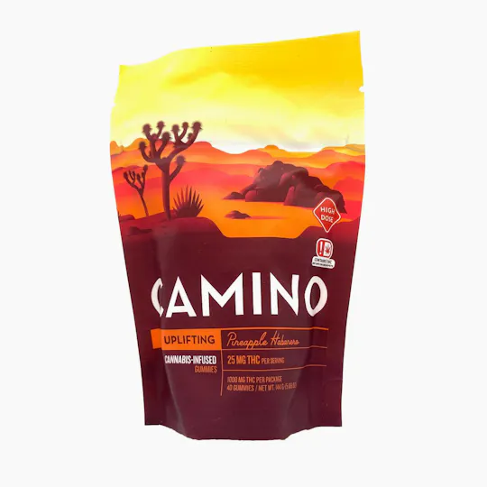 Camino - Uplifting | Pineapple Habanero Gummies | 1000mg | 40ct | 25mg/ea - 1