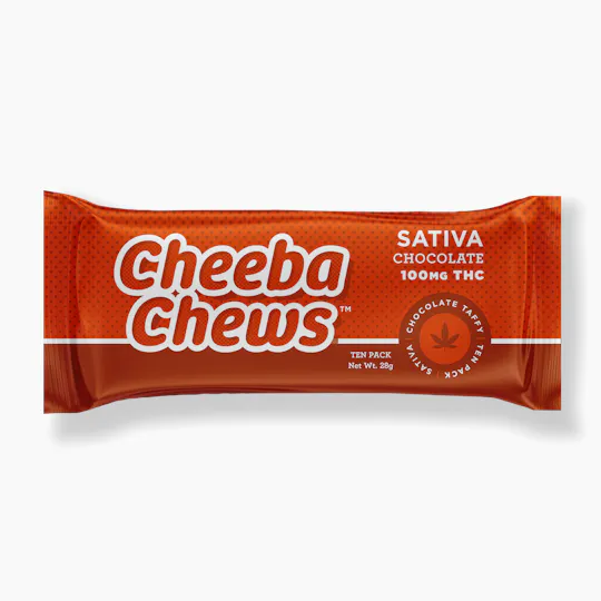 Cheeba Chews - Sativa Chocolate Taffy Chews | 100mg - 1
