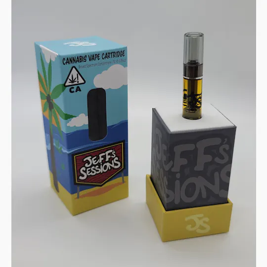 Jeff's Sessions - Jeff's Sessions | Lemon Pound Cake 1g | 510 Vape Cart - 1
