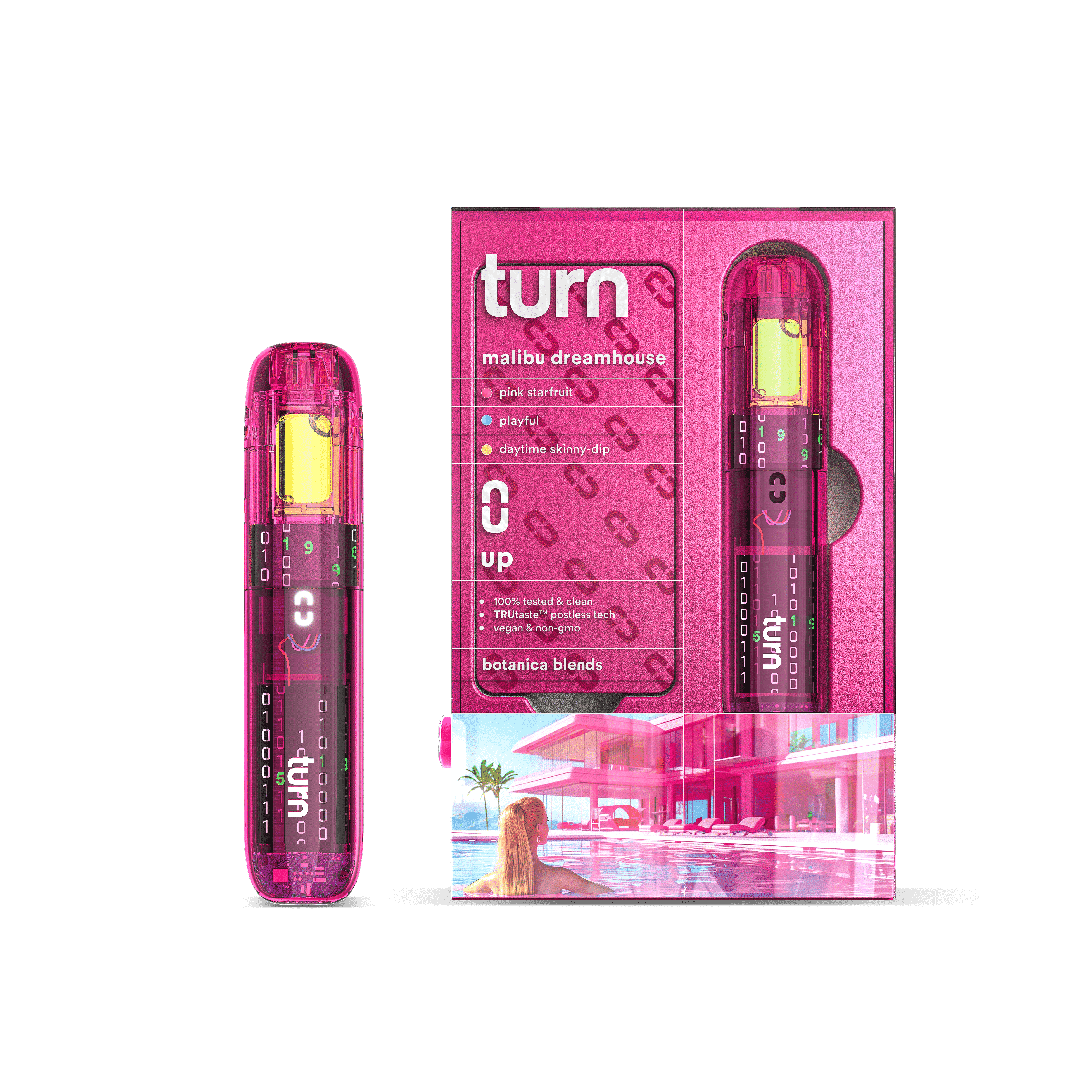 turn - Retrovision Malibu Dreamhouse | Botanica Blends | AIO | Sativa - 1
