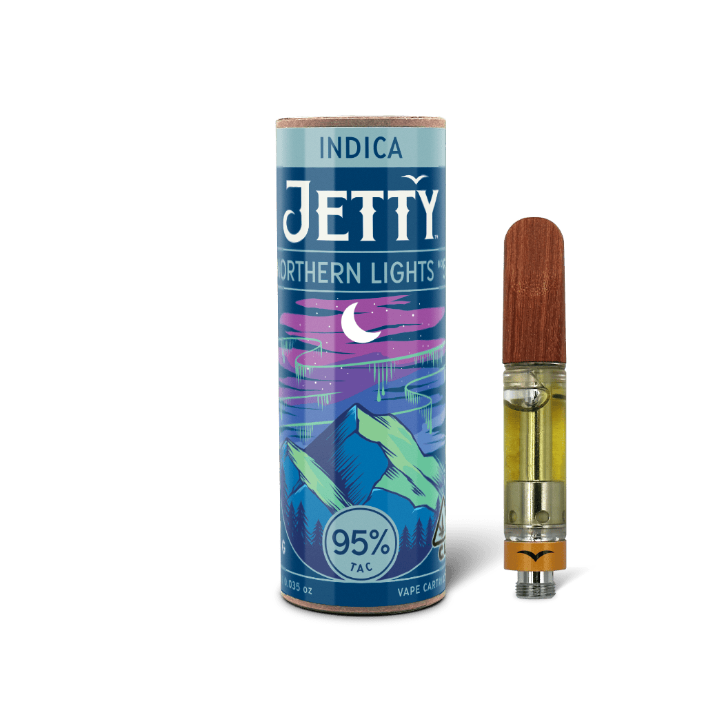 Jetty Extracts - Northern Lights #5 | Distillate Cartridge | 1g - 1