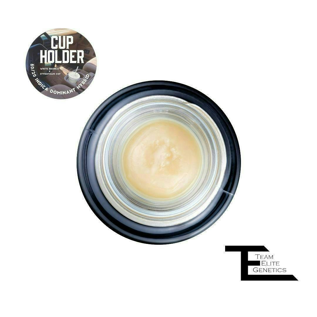Team Elite Genetics - Cup Holder | Rosin | Cold Cure Badder | 1g - 1