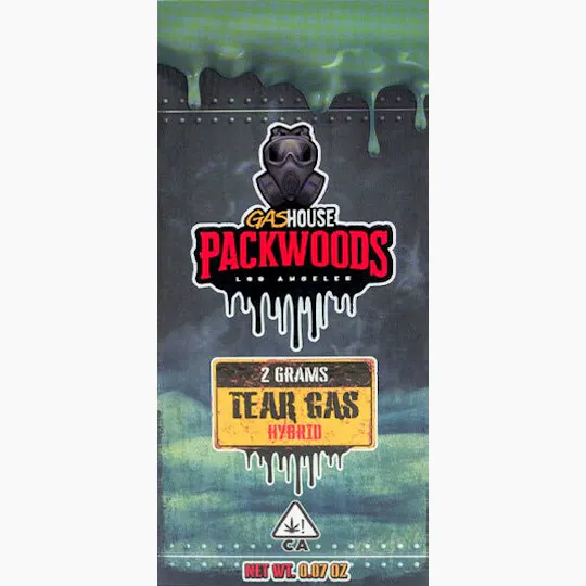 PACKS Los Angeles - Packwoods x Gas House | Tear Gas | Infused Blunt | 2g - 1