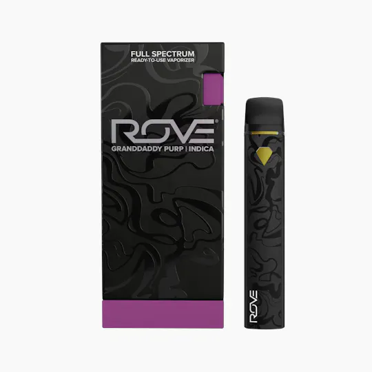 ROVE - Granddaddy Purp | Melted Diamond Live Resin Vaporizer | 1.0g (Ready-To-Use) - 1