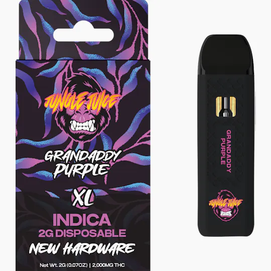 Jungle Juice - Jungle Juice | Granddaddy Purple | Disposable | 2g - 1