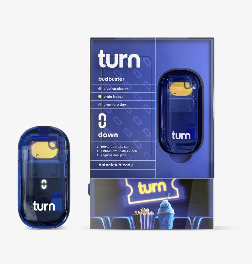 turn - Retrovision Budbuster Blue | Botanica Blends | AIO | Indica - 1
