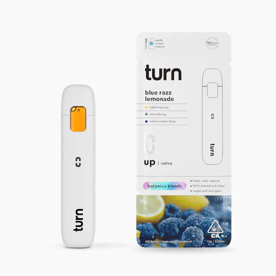 turn - Blue Razz Lemonade | Botanica Blends | AIO | Sativa | 1g - 1