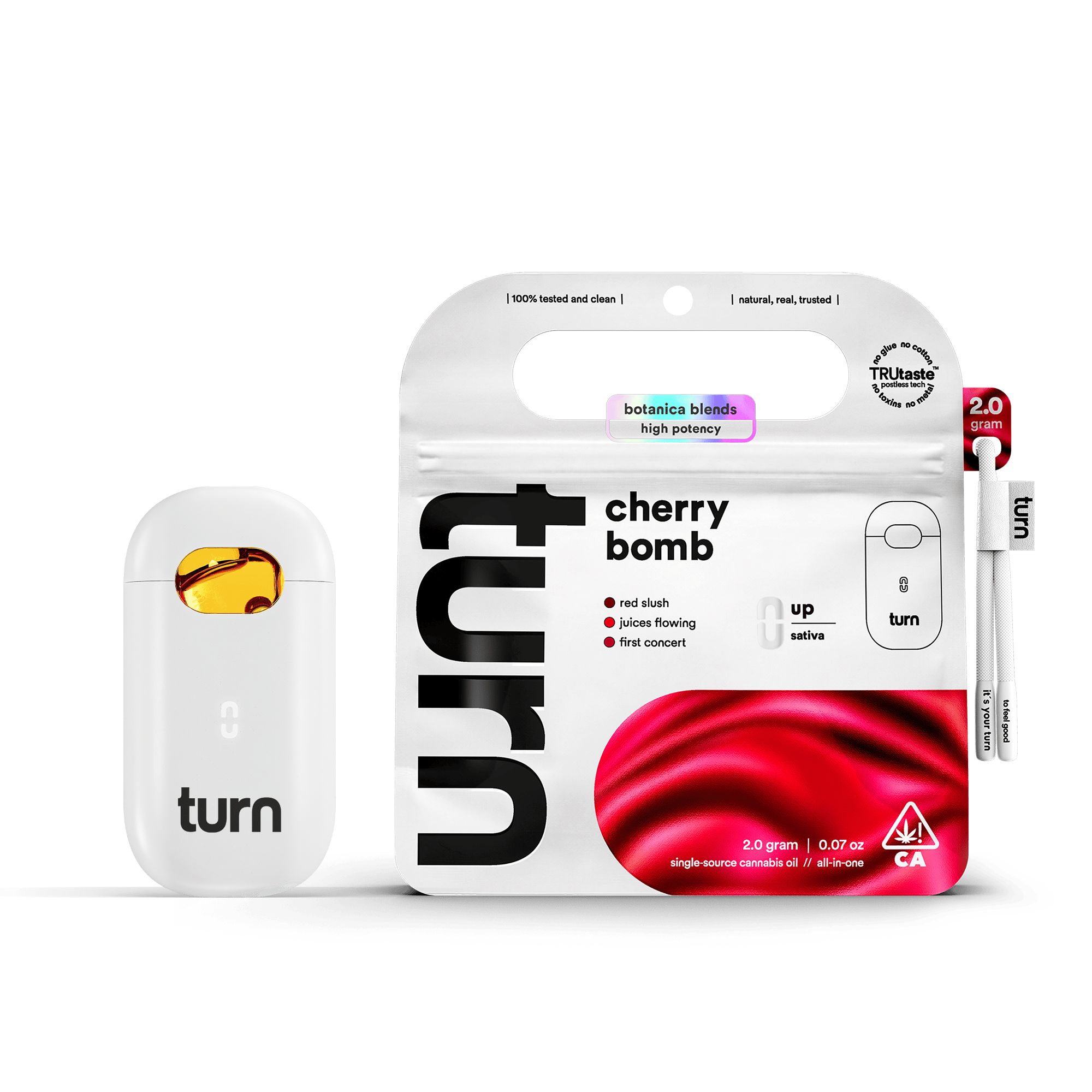 turn - Cherry Bomb | Botanica Blends | AIO | Sativa | 2g (1) - 1