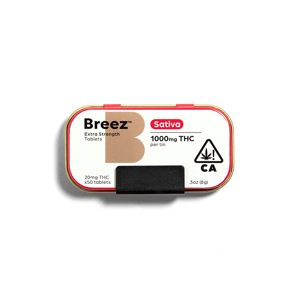 Breez - Breez Extra-Strength Sativa Tablet Tin - 1