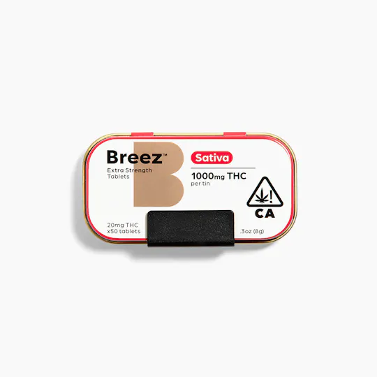 Breez - Breez Extra-Strength Sativa Tablet Tin - 1