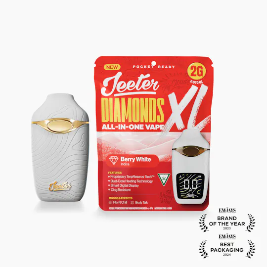 Jeeter - Jeeter | Berry White | Diamonds XL 2G All-In-One Vape - 1