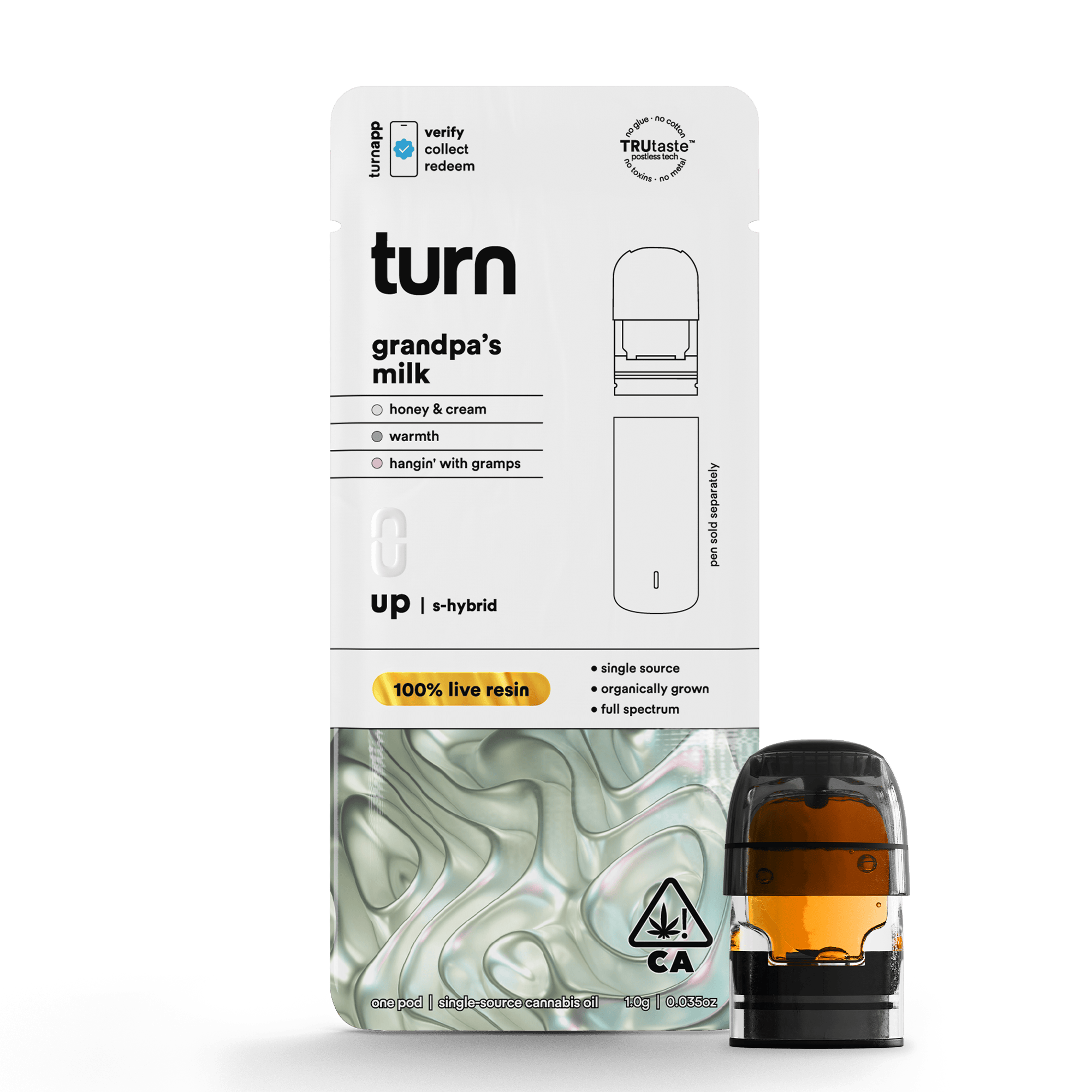 turn - Grandpa's Milk | 100% Live Resin | Sativa-Hybrid - 1