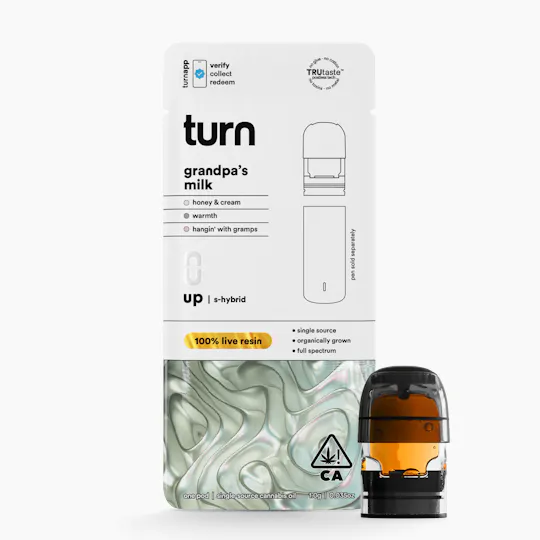 turn - Grandpa's Milk | 100% Live Resin | Sativa-Hybrid - 1