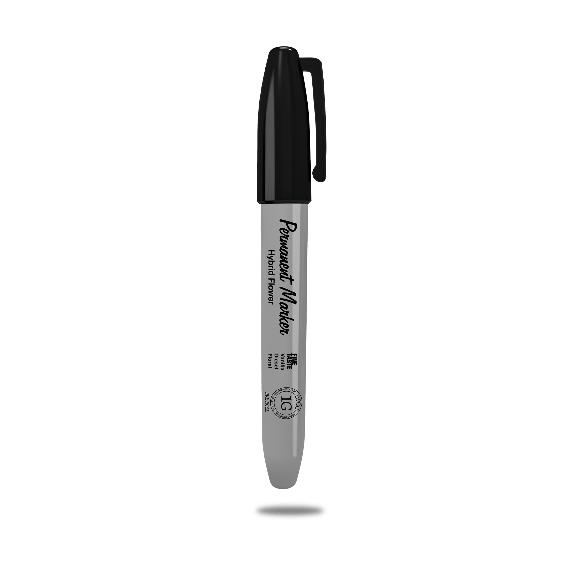 Uplyfted Cannabis Co - Permanent Marker 1g Pre-roll - Indoor A-Nug Flower - No Shake or Trim - 1