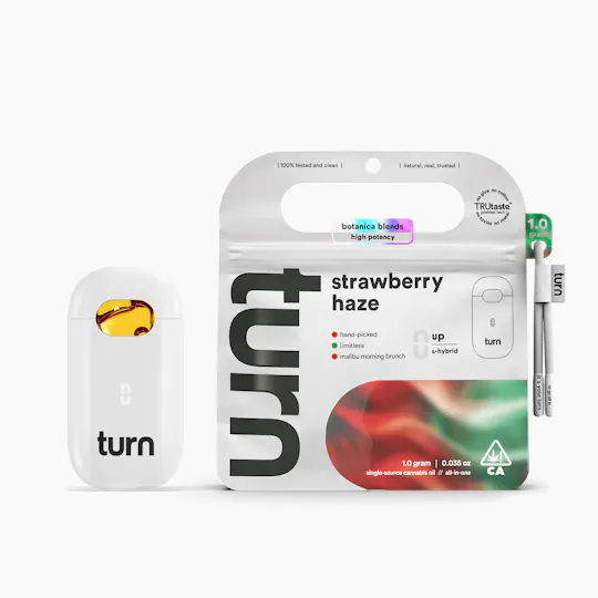 turn - Strawberry Haze | Botanica Blends | AIO | Sativa-Hybrid | 1g - 1