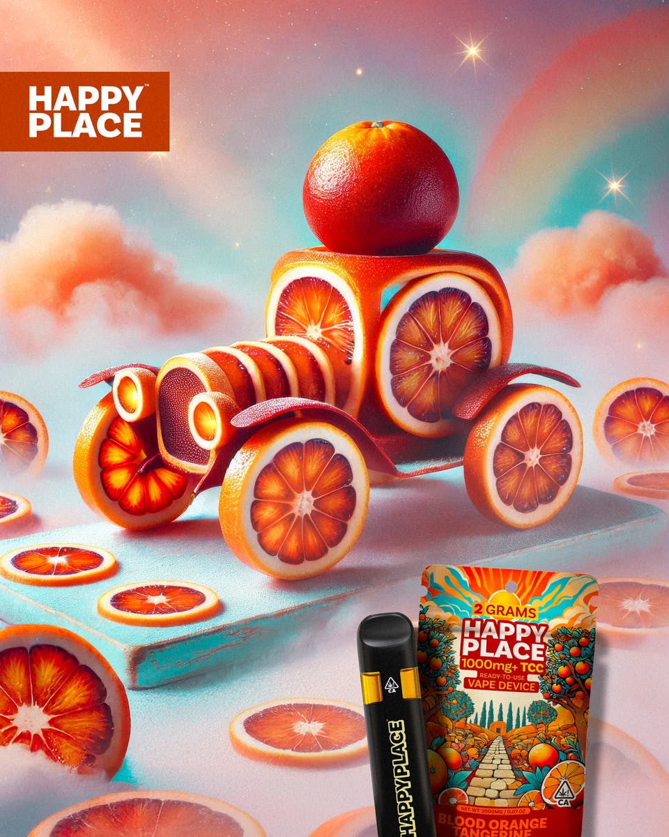 Happy Place - Blood Orange Tangerine - 2 Gram - ALL-IN-ONE - 1