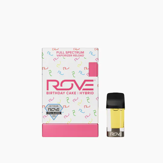 ROVE - Birthday Cake | Melted Diamond Live Resin Vaporizer | 1.0g (Reload) - 1
