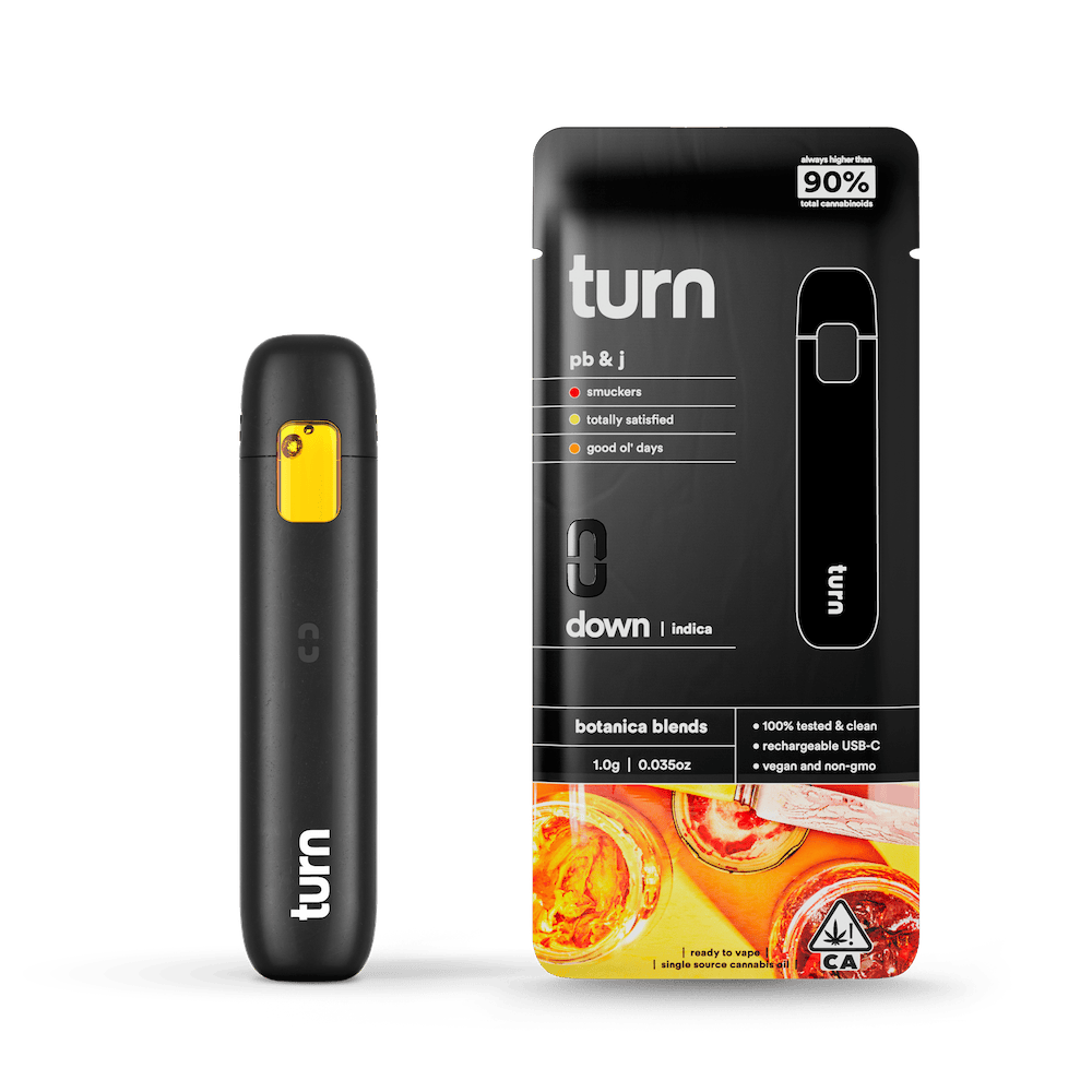 turn - PB & J | Botanica Blends | AIO | Indica - 1