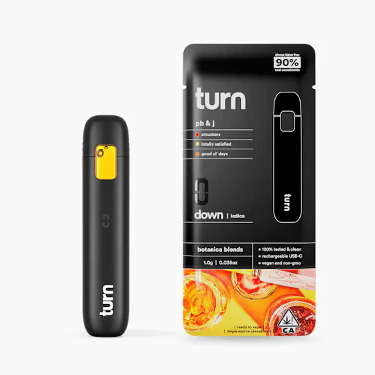 turn - PB & J | Botanica Blends | AIO | Indica - 1