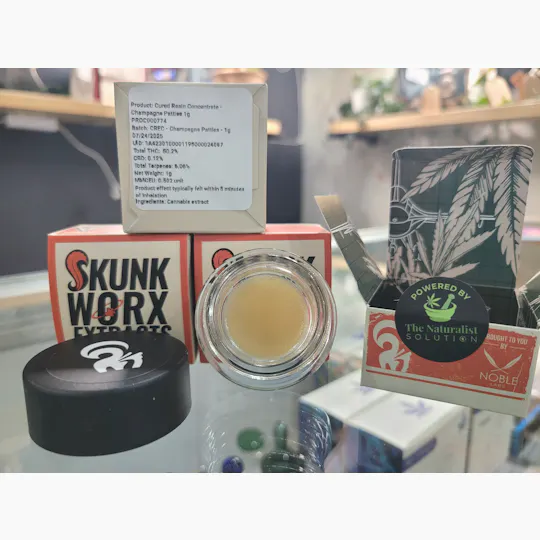 Noble Labs - Noble Labs Skunk Worx Curded Resin 1g | Champagne Patties - 1